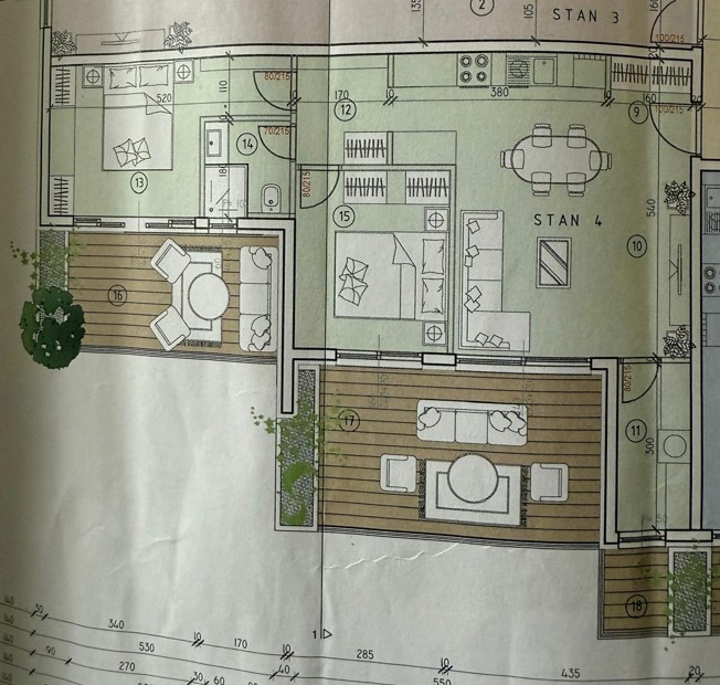 Außergewöhnliche Wohnung in einem Neubau