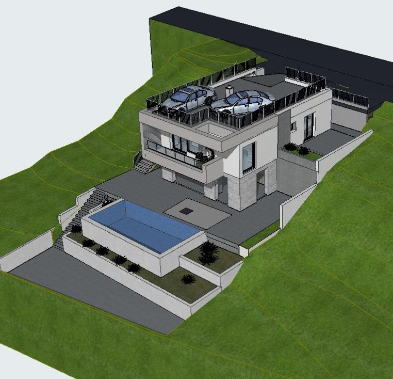 GRAĐEVINSKO ZEMLJIŠTE UZ RIJEKU S PRAVOMOĆNOM DOZVOLOM