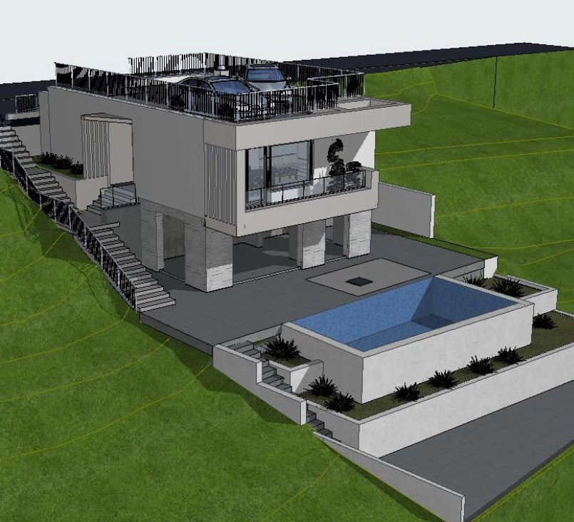 GRAĐEVINSKO ZEMLJIŠTE UZ RIJEKU S PRAVOMOĆNOM DOZVOLOM