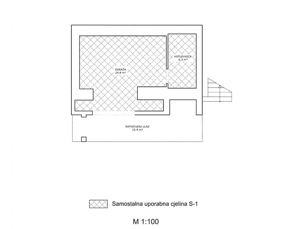 PROSTRANI TROSOBAN STAN UZ MORE
