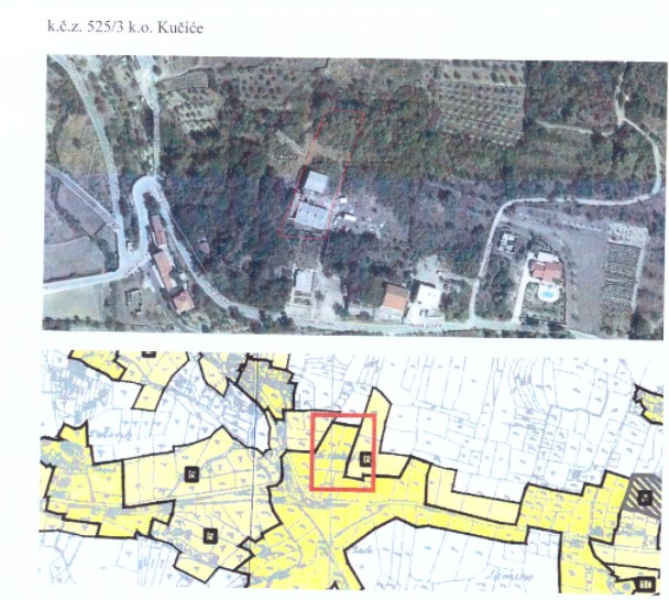 BAUPARZELLE MIT 2 ROHBAU BAUTEN